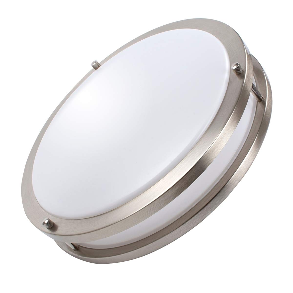 36W Dimmable LED Ceiling Light Fixture, 12 inch Flush Mount Light Fixture, Ceiling Lights for Bedroom, Kitchen, Bathroom, Super Bright 4000 Lumens, 400W Equivalent, 5000K Daylight White