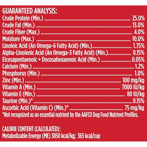 Nutrish Real Beef, Pea & Brown Rice Recipe Whole Health Blend Dry Dog Food, 40 lb. Bag, Packaging May Vary (Rachael Ray)
