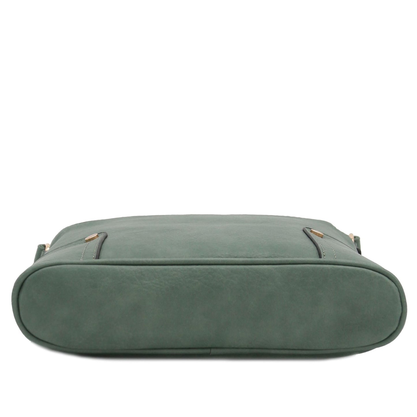 ALYSSA Triple Zip Pocket Large Crossbody Bag