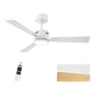 SUNMORY Ceiling Fans with Lights and Remote, 30 inch Low Profile Ceiling Fan with Light, Modern Flush Mount Ceiling Fan for Bedroom/Kitchen/Dining Room/Patio, 6 Wind Speeds, Dimmable, White