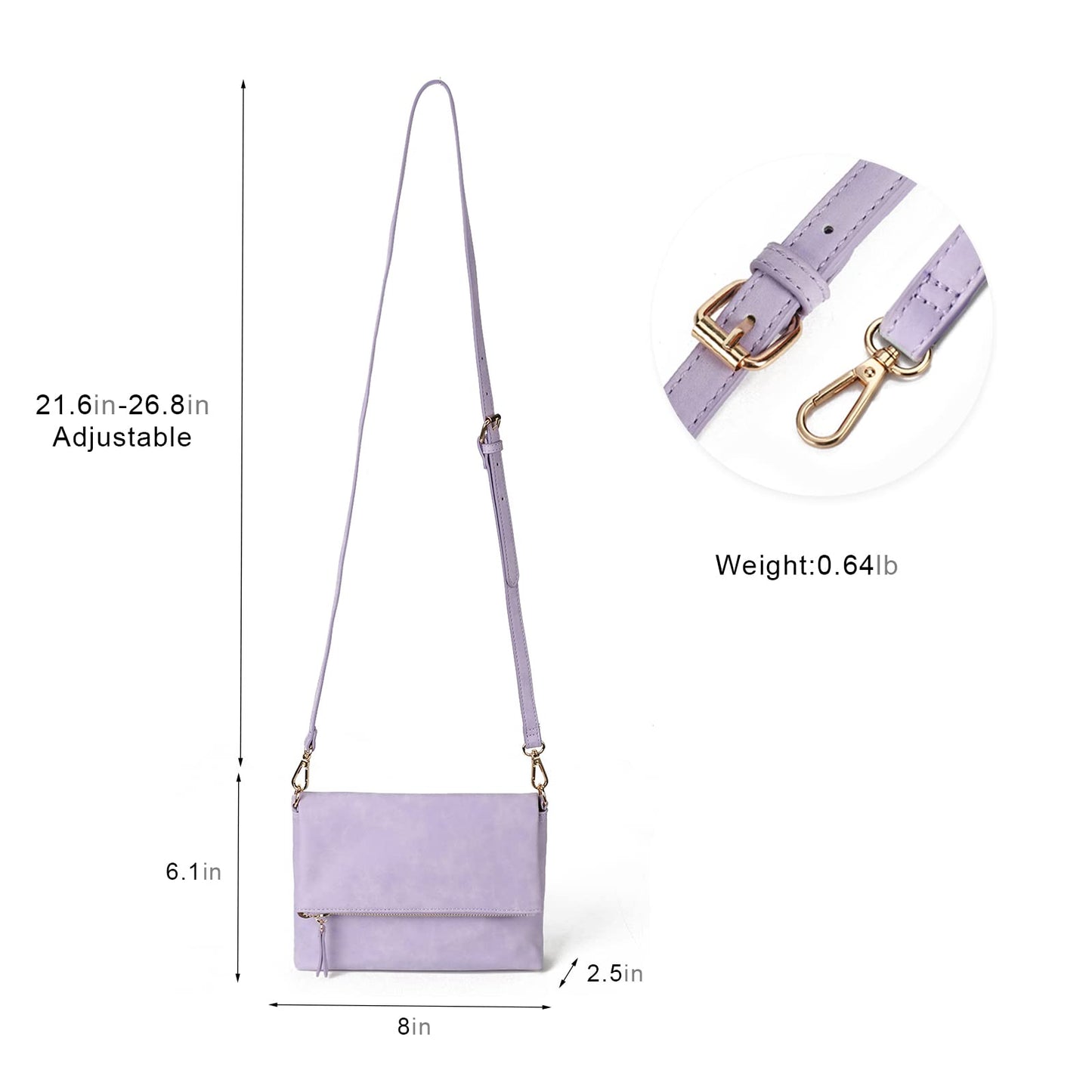 Gladdon Crossbody bags for Women Crossbody Purse Shoulder Bag