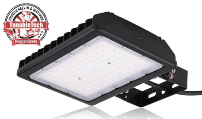 RuggedGrade 120W - Kivo II CS Series LED Floodlight - 17,400 Lumens - Color Selectable 30K/40K/50K - Knuckle Mount