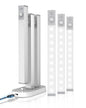 6 Pack Led Under Cabinet Lights Wireless with Charging Station, 7’’ Rechargeable Motion Sensor Light Indoor, Dimmable Closet Lights for Cabinets, Bookshelf, Stair, Hallway