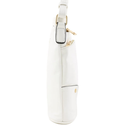 ALYSSA Triple Zip Pocket Large Crossbody Bag