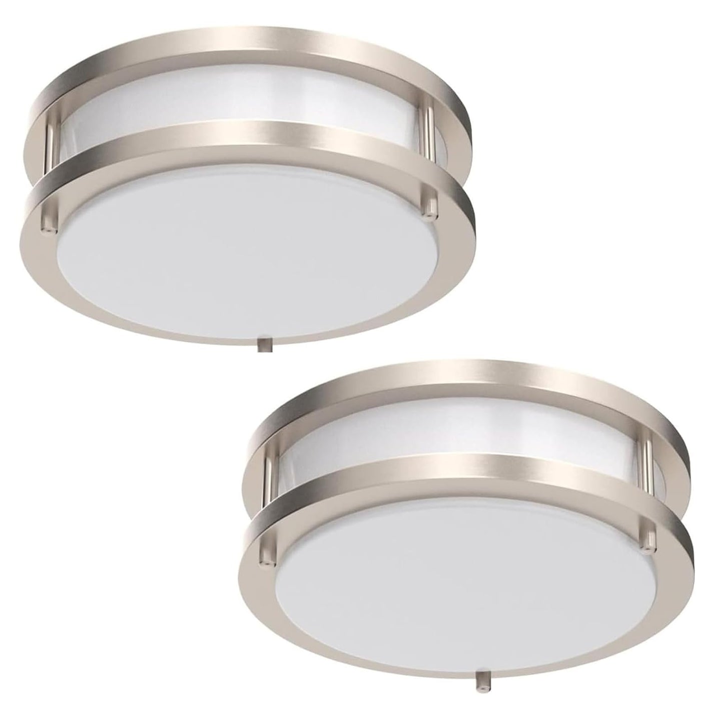36W Dimmable LED Ceiling Light Fixture, 12 inch Flush Mount Light Fixture, Ceiling Lights for Bedroom, Kitchen, Bathroom, Super Bright 4000 Lumens, 400W Equivalent, 5000K Daylight White