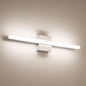 Combuh Modern Bathroom Light Fixtures Over Mirror 16 Inch IP44 9W Chrome Vanity Light Bar for Bathroom Wall Light Fixtures Cool White 6000K