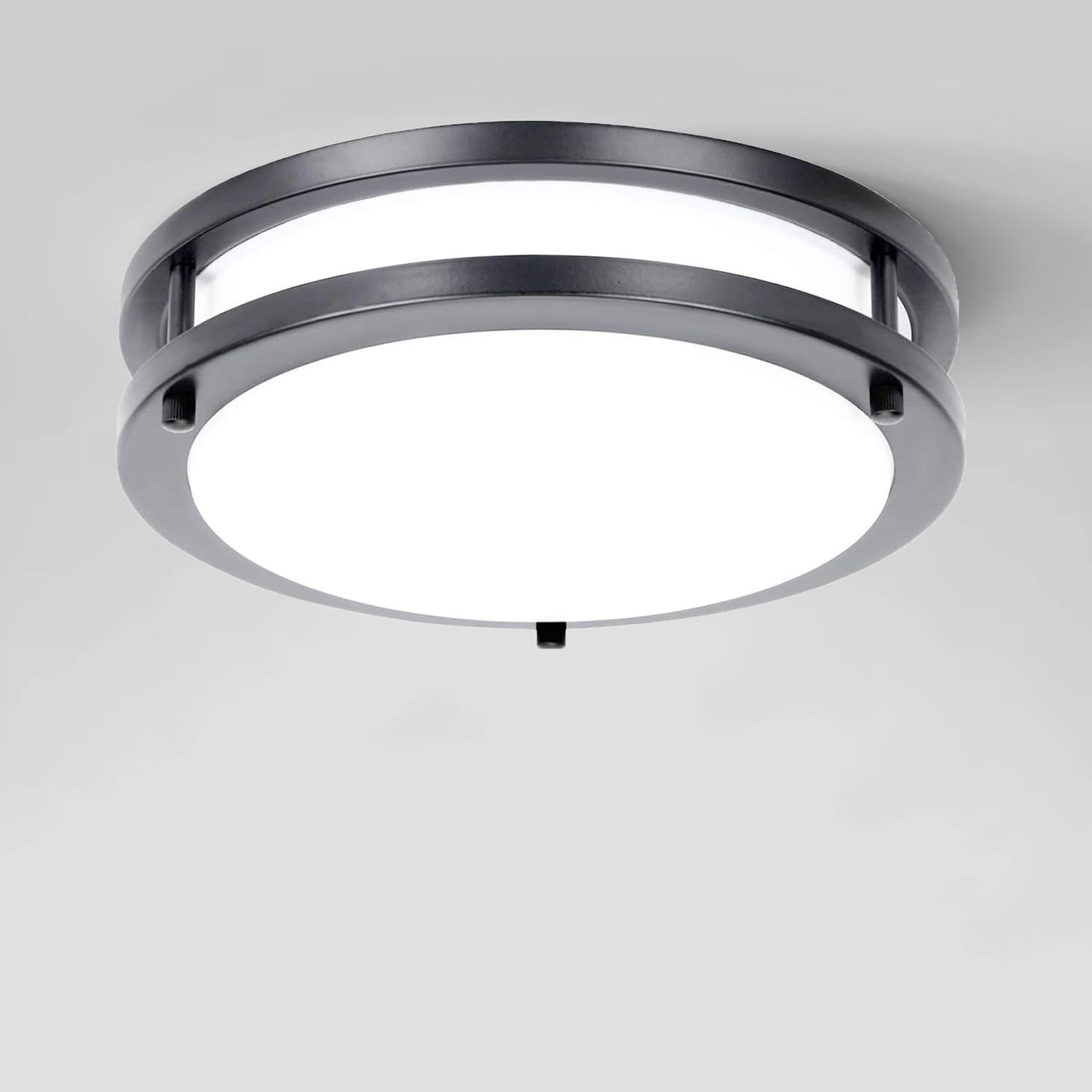 36W Dimmable LED Ceiling Light Fixture, 12 inch Flush Mount Light Fixture, Ceiling Lights for Bedroom, Kitchen, Bathroom, Super Bright 4000 Lumens, 400W Equivalent, 5000K Daylight White
