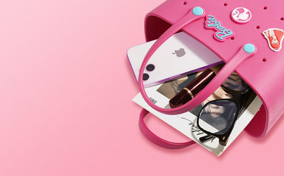 MINISO Barbie Lunch Bag For Women Lunch Tote Bag Cute With Handle Bento Bags Barbie Daylight Shiny Series