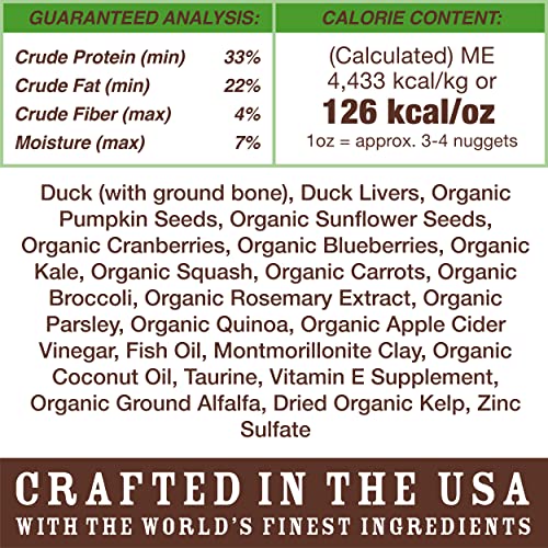 Primal Freeze Dried Raw Cat Food Nuggets Venison, Complete & Balanced Meal or Topper, Premium, Healthy, Grain Free, High Protein Raw Cat Food with Probiotics (14 oz)
