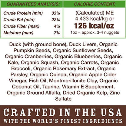 Primal Freeze Dried Raw Cat Food Nuggets Venison, Complete & Balanced Meal or Topper, Premium, Healthy, Grain Free, High Protein Raw Cat Food with Probiotics (14 oz)