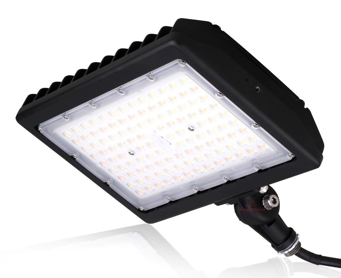 RuggedGrade 120W - Kivo II CS Series LED Floodlight - 17,400 Lumens - Color Selectable 30K/40K/50K - Knuckle Mount