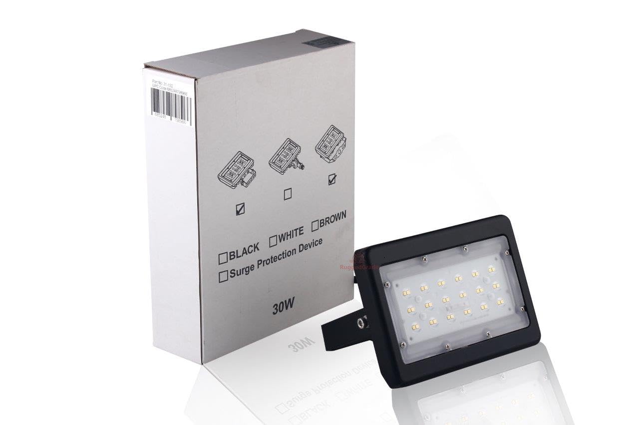 RuggedGrade 120W - Kivo II CS Series LED Floodlight - 17,400 Lumens - Color Selectable 30K/40K/50K - Knuckle Mount