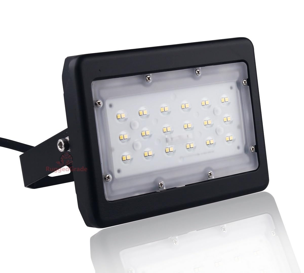 RuggedGrade 120W - Kivo II CS Series LED Floodlight - 17,400 Lumens - Color Selectable 30K/40K/50K - Knuckle Mount