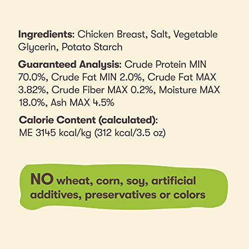 Pet 'n Shape Chik 'n Breast Jerky Dog Treats - 1 Pound