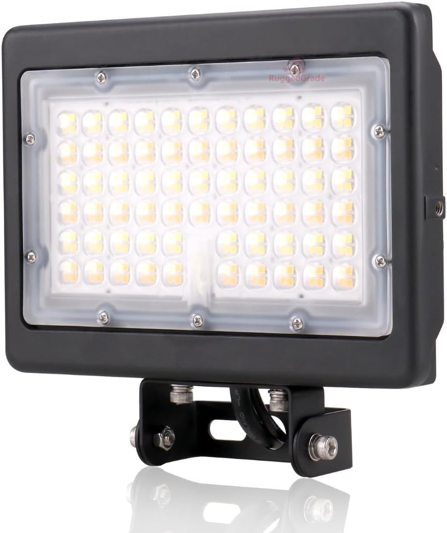 RuggedGrade 120W - Kivo II CS Series LED Floodlight - 17,400 Lumens - Color Selectable 30K/40K/50K - Knuckle Mount