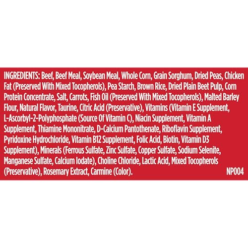 Nutrish Real Beef, Pea & Brown Rice Recipe Whole Health Blend Dry Dog Food, 40 lb. Bag, Packaging May Vary (Rachael Ray)