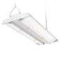 High Bay Led Shop Lights 150W 2Pack 4000K/5000K Switchable Linear High Bay Light Directional 0-10V Dimmable 100-277V Hardwire 135LM/W Commercial Lighting for Warehouse, Workshop, Supermarket