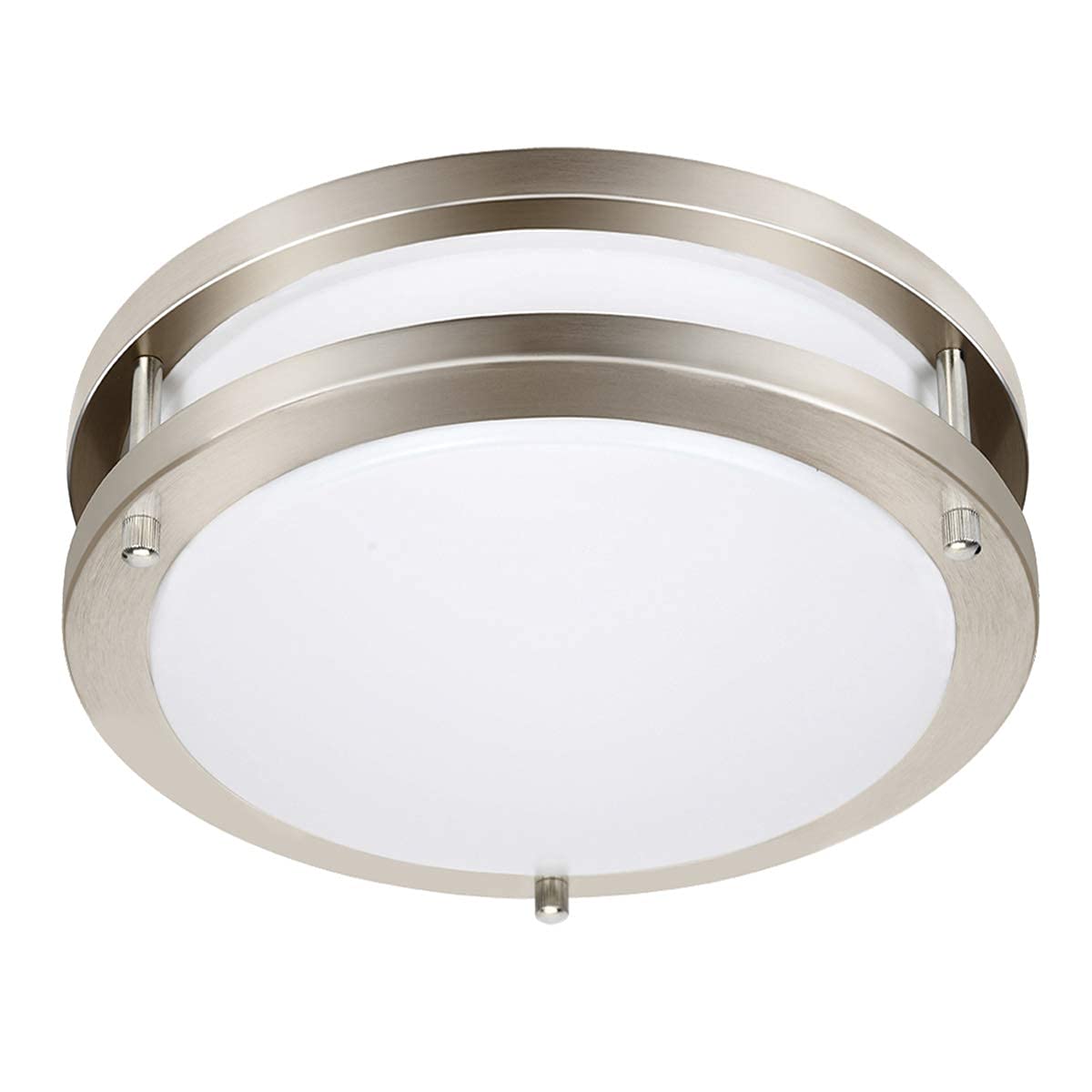 36W Dimmable LED Ceiling Light Fixture, 12 inch Flush Mount Light Fixture, Ceiling Lights for Bedroom, Kitchen, Bathroom, Super Bright 4000 Lumens, 400W Equivalent, 5000K Daylight White