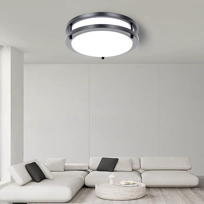 36W Dimmable LED Ceiling Light Fixture, 12 inch Flush Mount Light Fixture, Ceiling Lights for Bedroom, Kitchen, Bathroom, Super Bright 4000 Lumens, 400W Equivalent, 5000K Daylight White