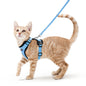rabbitgoo Cat Harness and Leash for Walking, Escape Proof Soft Adjustable Vest Harnesses for Cats, Easy Control Breathable Reflective Strips Jacket, Black, XS
