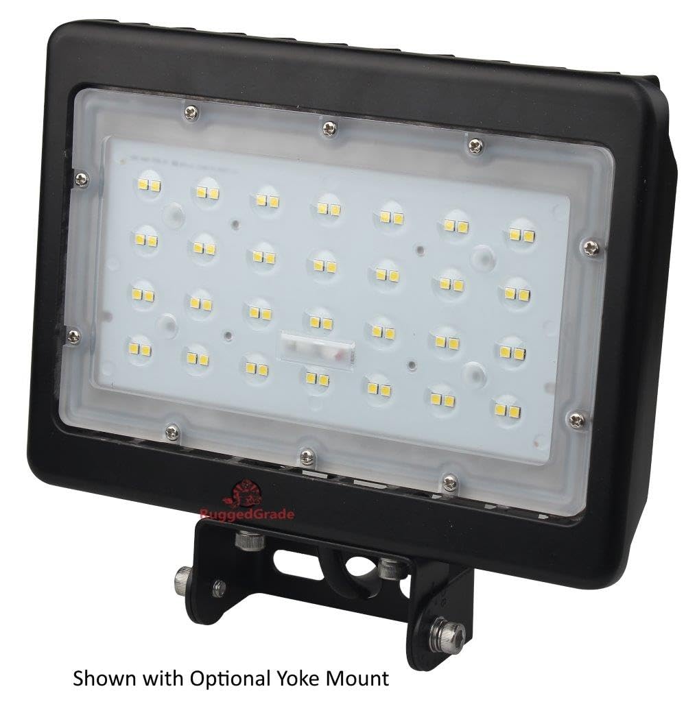 RuggedGrade 120W - Kivo II CS Series LED Floodlight - 17,400 Lumens - Color Selectable 30K/40K/50K - Knuckle Mount