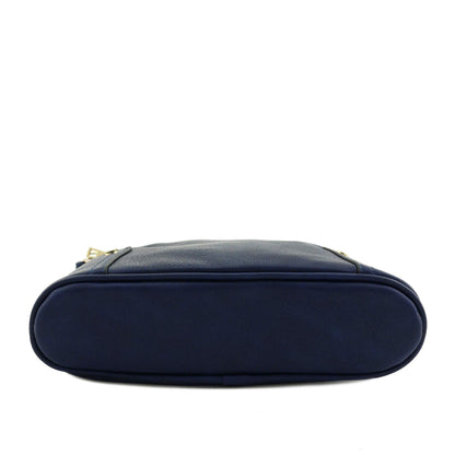 ALYSSA Triple Zip Pocket Large Crossbody Bag