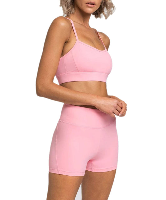 IWEMEK Women's Workout Sets 2 Piece Yoga Outfits High Waisted Biker Shorts and Cross Back Sports Bra Gym Set