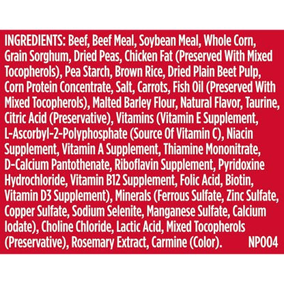 Nutrish Real Beef, Pea & Brown Rice Recipe Whole Health Blend Dry Dog Food, 40 lb. Bag, Packaging May Vary (Rachael Ray)