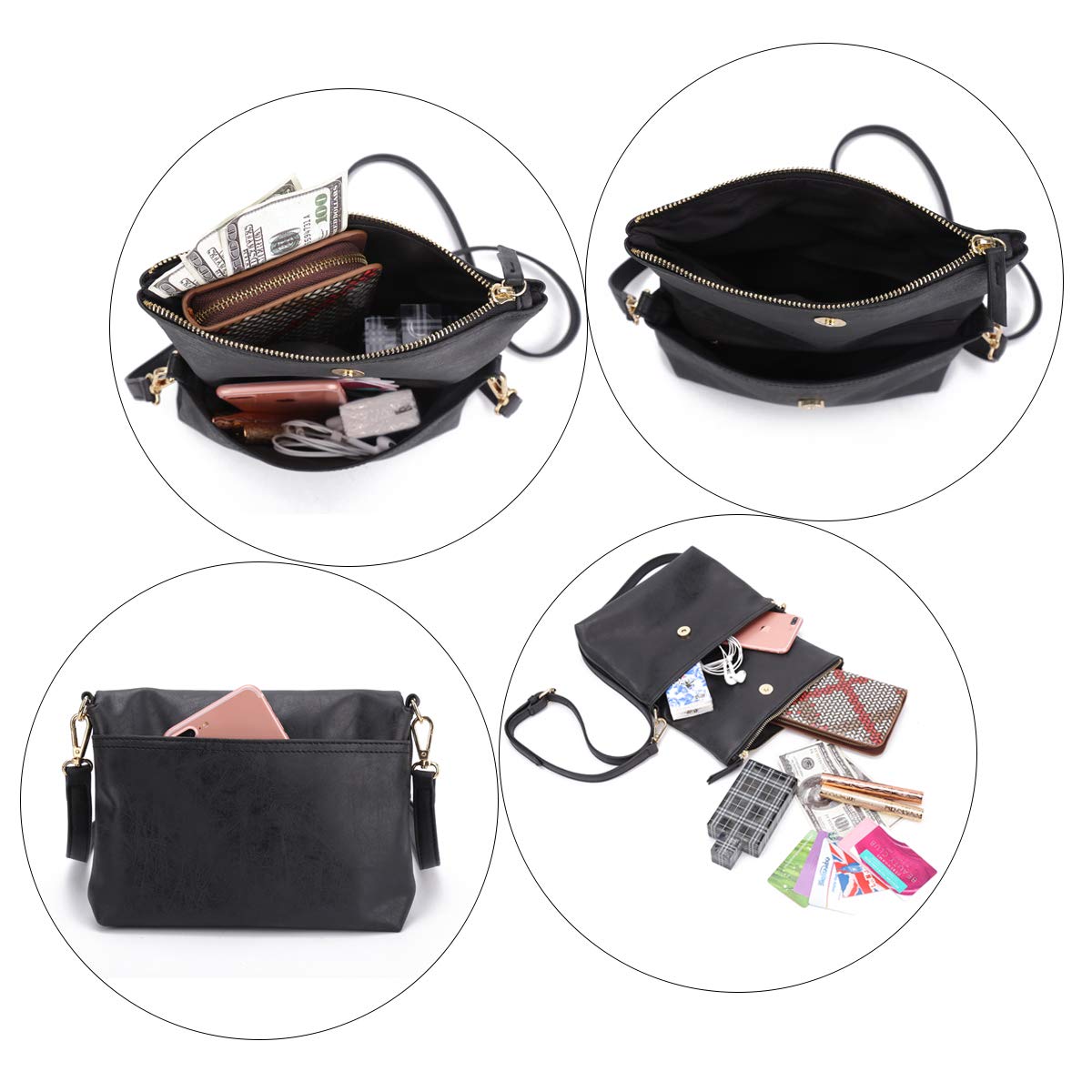 Gladdon Crossbody bags for Women Crossbody Purse Shoulder Bag