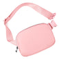 Gitus Belt Bag Fanny Pack Crossbody Bags with Initial Letter Patch Cute Stuff Birthday Gifts for Teenager Girls Cool Stuff for Teens Trendy Preppy Stuff for Teen Girls (Beige-A)