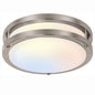 13 inch Flush Mount LED Ceiling Light Fixture, 2700K/3000K/3500K/4000K/5000K Adjustable Ceiling Lights, Oil Rubbed Bronze Saturn Dimmable Lighting for Hallway Bathroom Kitchen or Stairwell, ETL Listed