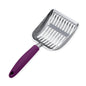 WePet Cat Litter Scoop, Aluminum Alloy Sifter, Kitty Metal Scooper, Deep Shovel, Long Handle, Poop Sifting, Kitten Pooper Lifter, Durable, Heavy Duty, for Litter Box
