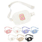 YOOLIFE Easter Gifts for Girls Kids Basket Stuffers - Birthday Gifts for Girls Daughter Sister Friends, Initial Crossbody Bag Belt Bag Fanny Pack for Women, Pink A