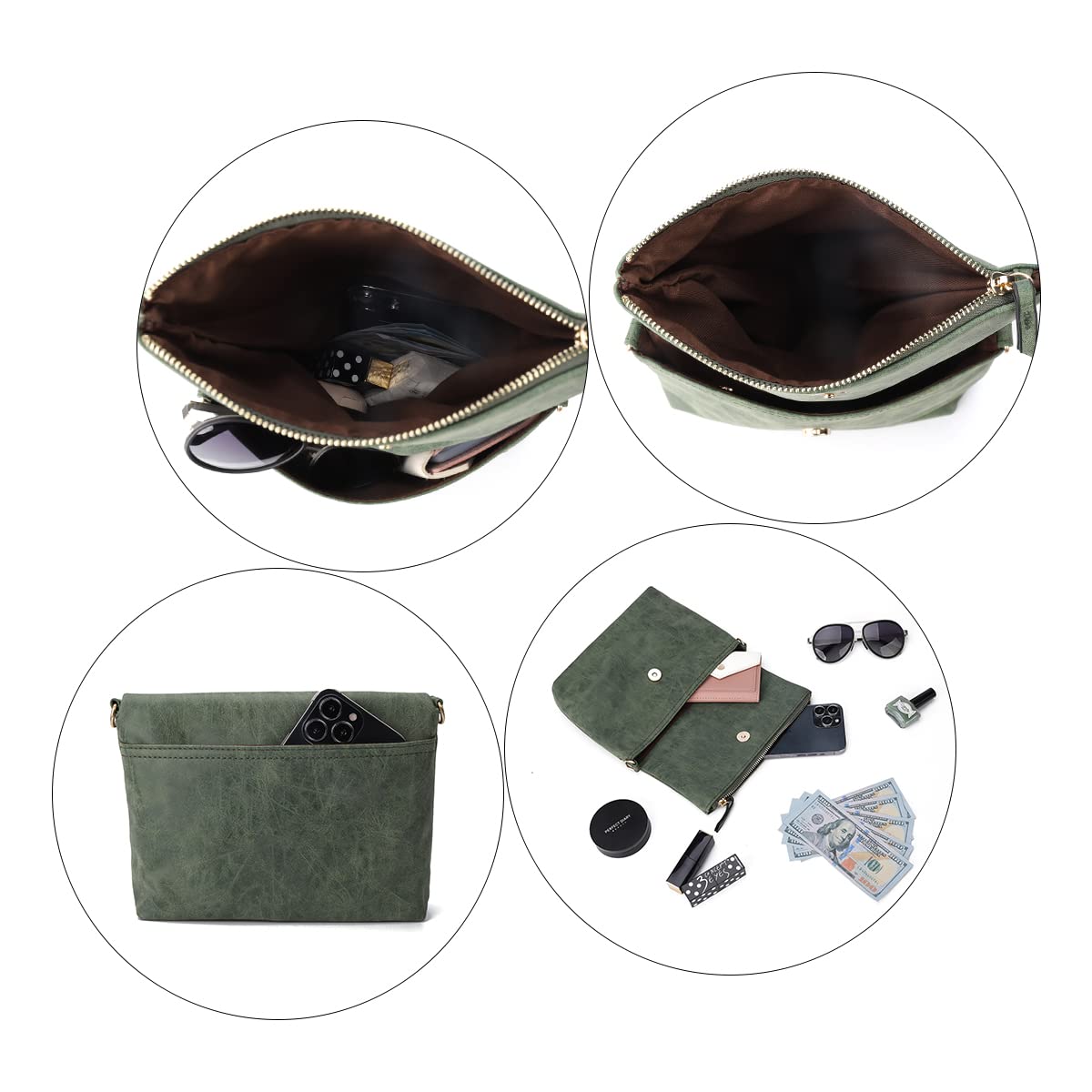 Gladdon Crossbody bags for Women Crossbody Purse Shoulder Bag