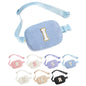 YOOLIFE Easter Gifts for Girls Kids Basket Stuffers - Birthday Gifts for Girls Daughter Sister Friends, Initial Crossbody Bag Belt Bag Fanny Pack for Women, Pink A