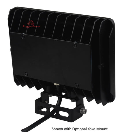 RuggedGrade 120W - Kivo II CS Series LED Floodlight - 17,400 Lumens - Color Selectable 30K/40K/50K - Knuckle Mount
