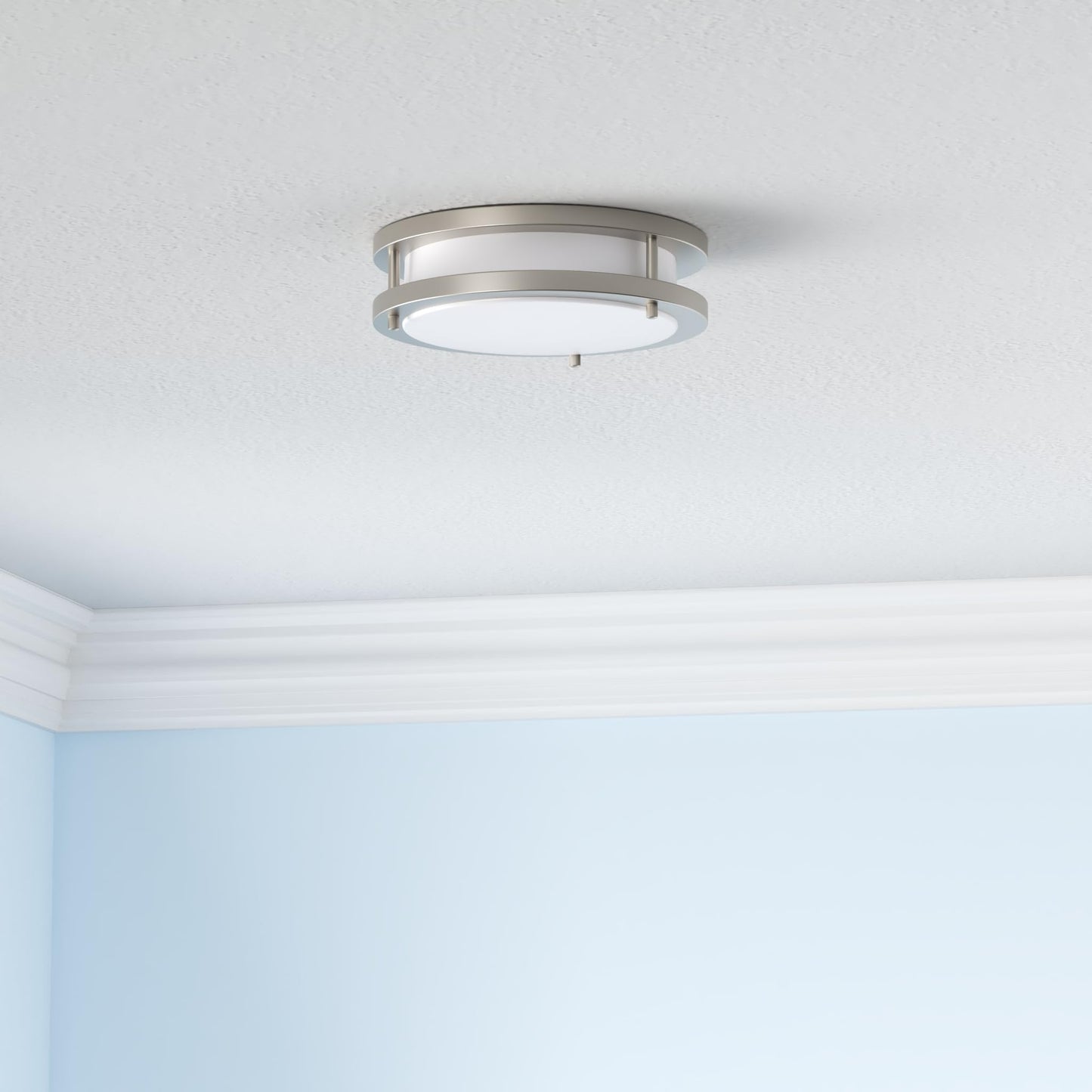 36W Dimmable LED Ceiling Light Fixture, 12 inch Flush Mount Light Fixture, Ceiling Lights for Bedroom, Kitchen, Bathroom, Super Bright 4000 Lumens, 400W Equivalent, 5000K Daylight White