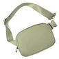 Gitus Belt Bag Fanny Pack Crossbody Bags with Initial Letter Patch Cute Stuff Birthday Gifts for Teenager Girls Cool Stuff for Teens Trendy Preppy Stuff for Teen Girls (Beige-A)
