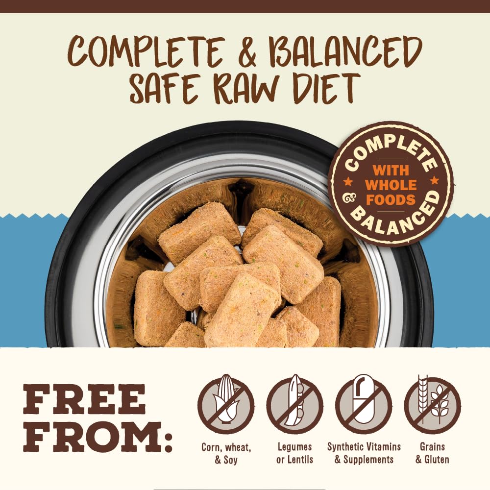 Primal Freeze Dried Raw Cat Food Nuggets Venison, Complete & Balanced Meal or Topper, Premium, Healthy, Grain Free, High Protein Raw Cat Food with Probiotics (14 oz)
