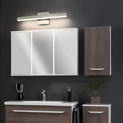 Joossnwell Black Bathroom Vanity Light Fixtures Dimmable 5CCT LED Bathroom Lighting Bar 15.75 Inch Modern Bath Lights Fixture Over Mirror 12W