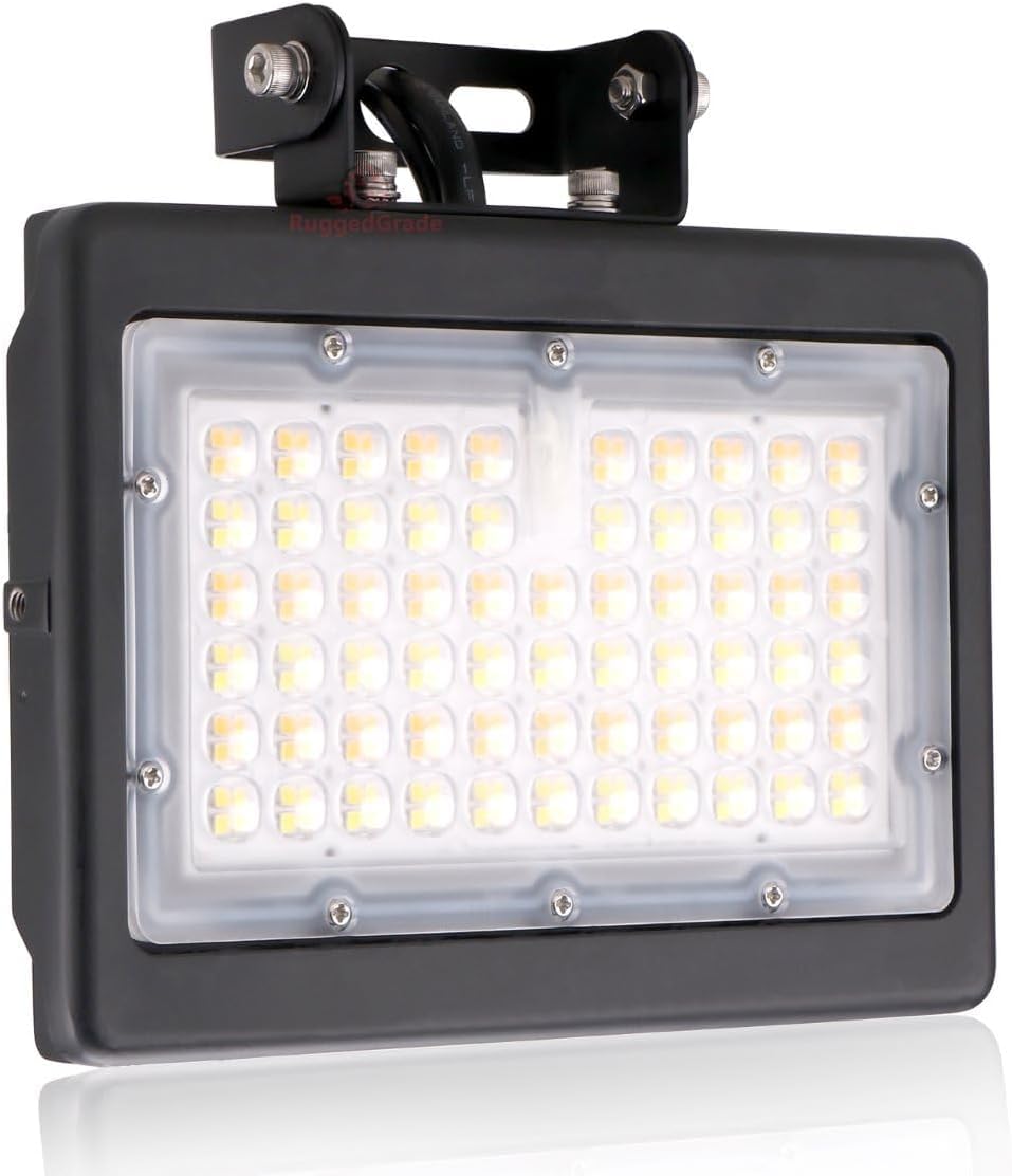 RuggedGrade 120W - Kivo II CS Series LED Floodlight - 17,400 Lumens - Color Selectable 30K/40K/50K - Knuckle Mount