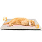 Self Warming Cat Bed Self Heating Cat Dog Mat 24 x 18 inch Extra Warm Thermal Pet Pad for Indoor Outdoor Pets with Removable Cover Non-Slip Bottom Washable Non Electric