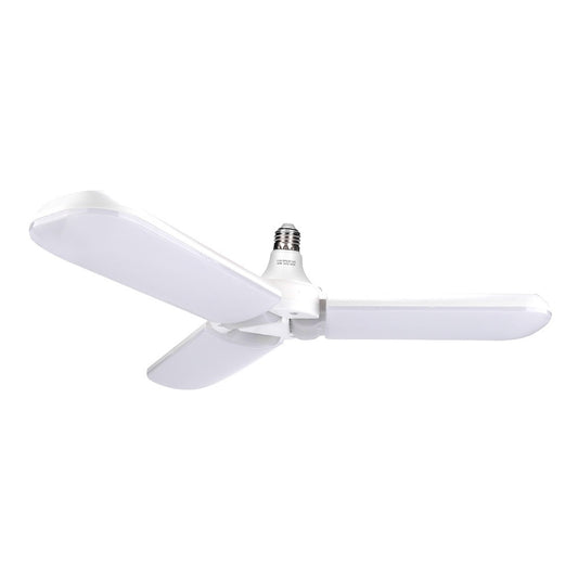 45W E27 Super Bright LED Ceiling Pendant Light Folding Fan Blade Lamp Home Energy Saving