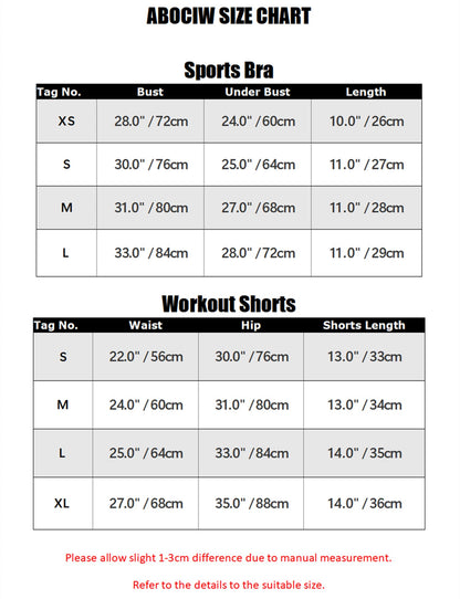 IWEMEK Women's Workout Sets 2 Piece Yoga Outfits High Waisted Biker Shorts and Cross Back Sports Bra Gym Set
