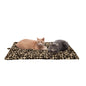Furhaven ThermaNAP Self-Warming Cat Bed for Indoor Cats & Small Dogs, Washable & Reflects Body Heat - Quilted Faux Fur Reflective Bed Mat - Gray, Small