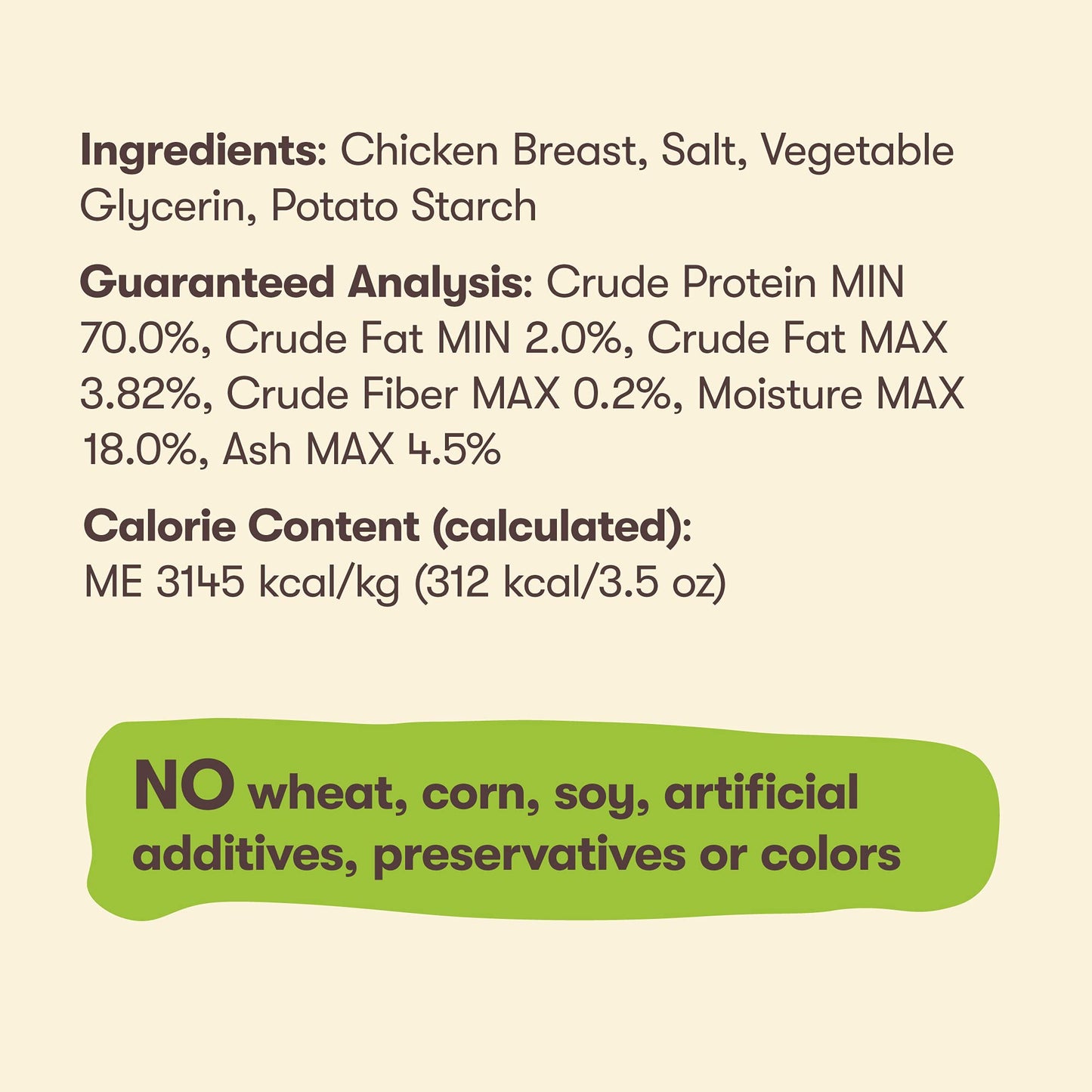 Pet 'n Shape Chik 'n Breast Jerky Dog Treats - 1 Pound