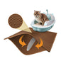 Pieviev Cat Litter Mat Double Layer Waterproof Urine Proof Trapping Mat 1 Pack (Gray, 24x15 Inch (Pack of 1))