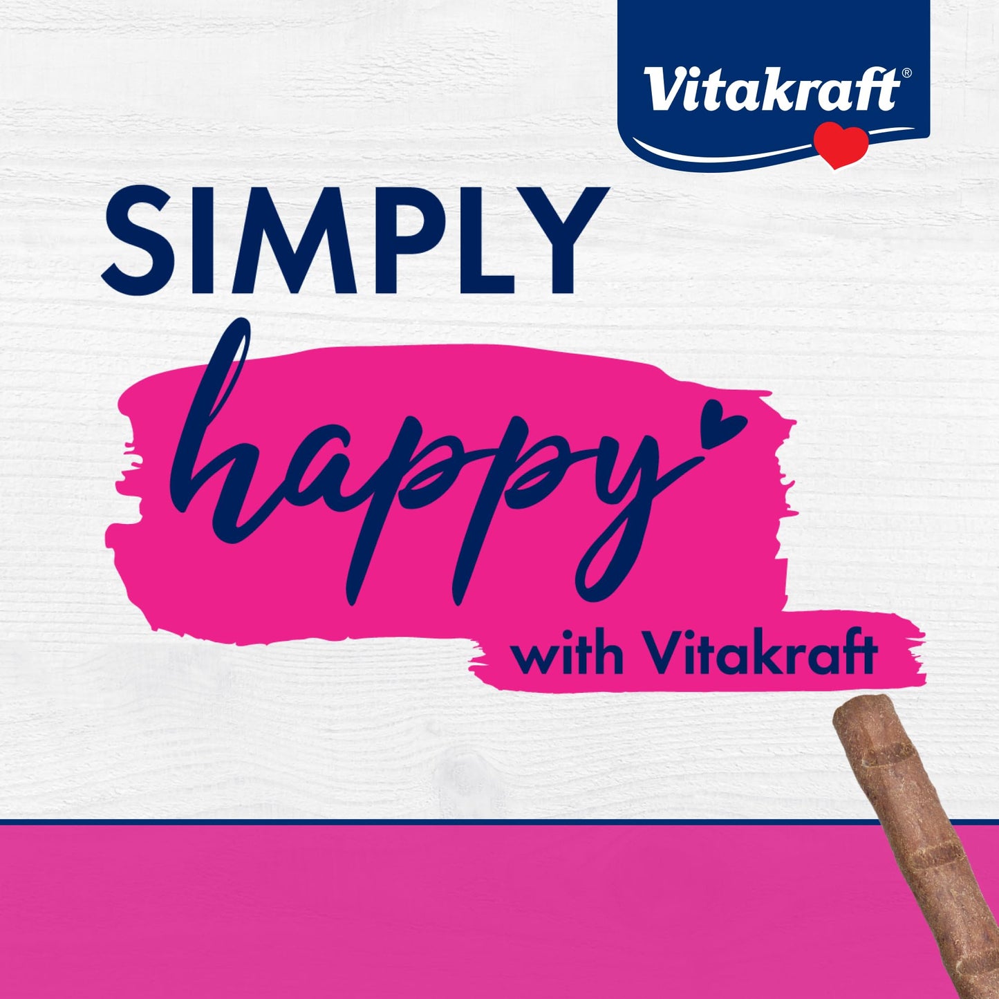 Vitakraft PurrSticks Meaty Cat Sticks - Chicken - Segmented and Breakable Meatstick - Deliciously Tender