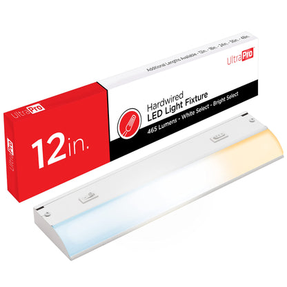 UltraPro 24 inch Hardwired Under Cabinet Lights, 3 Color Settings - 2700K/4000K/5000K - Warm White, Cool White, and Daylight, Under Cabinet Lighting, Dimmable Under Counter Lights for Kitchen, 45368