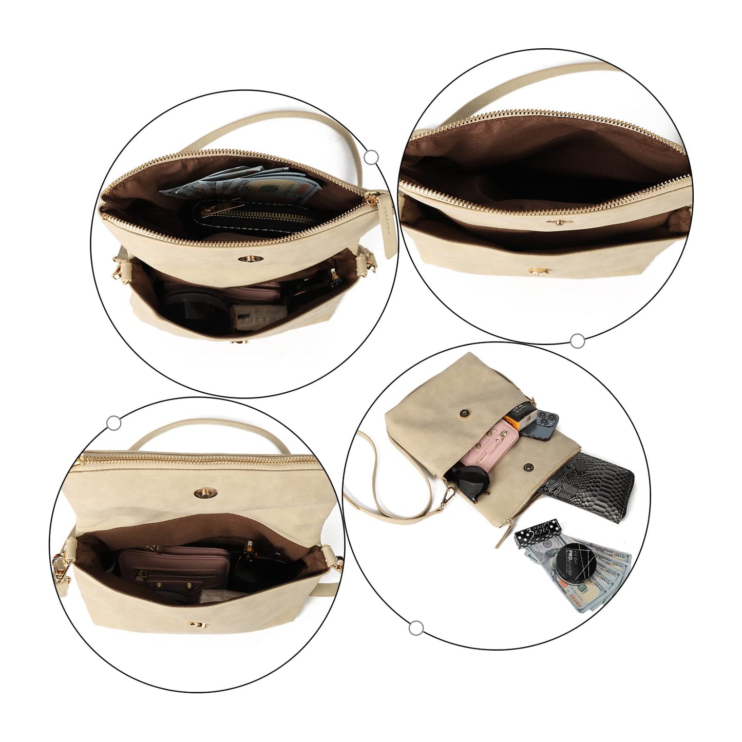 Gladdon Crossbody bags for Women Crossbody Purse Shoulder Bag